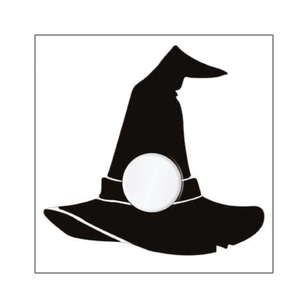 SERVILLETERO SOMBRERO DE BRUJA