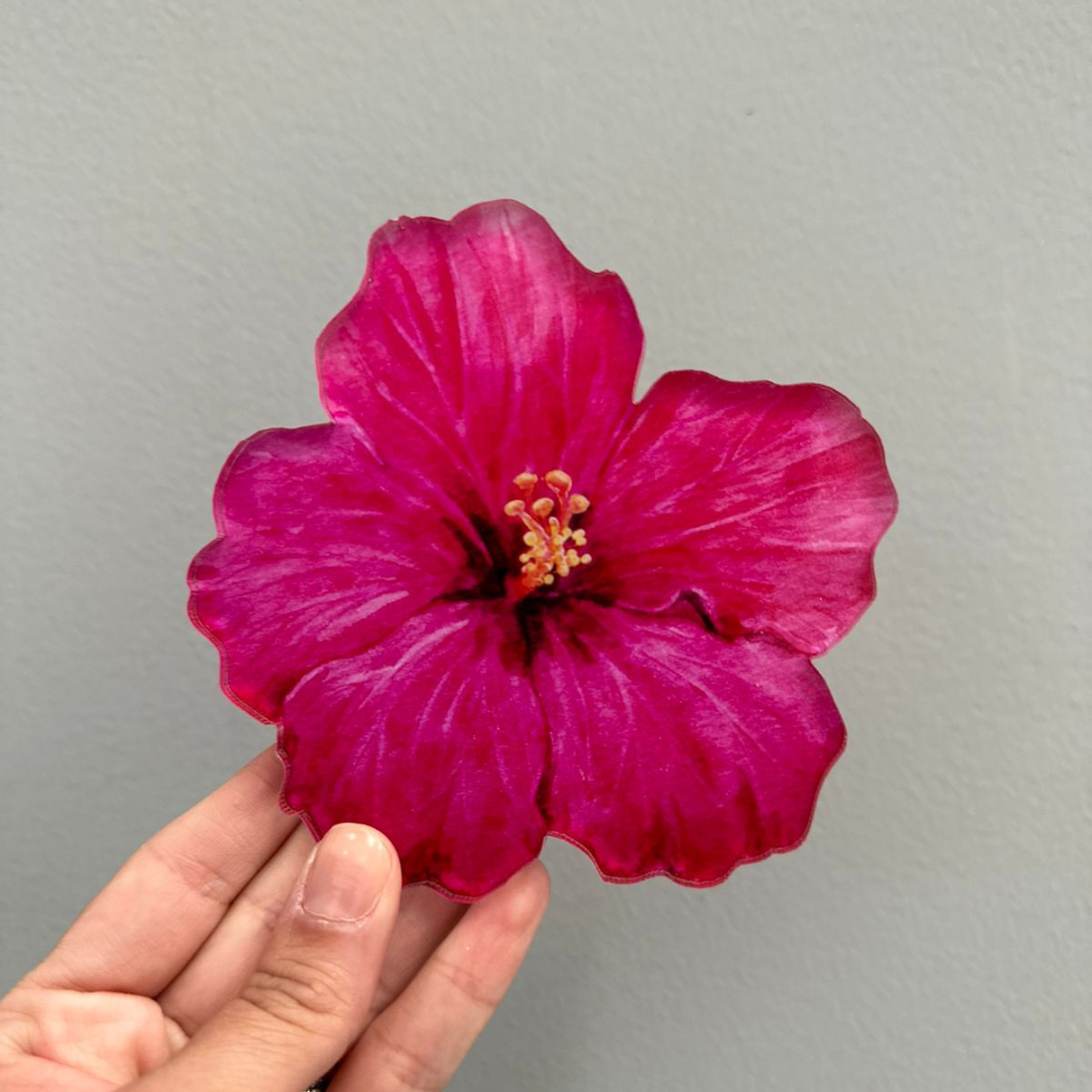 SERVILLETERO DE FLOR TROPICAL (Hibisco)