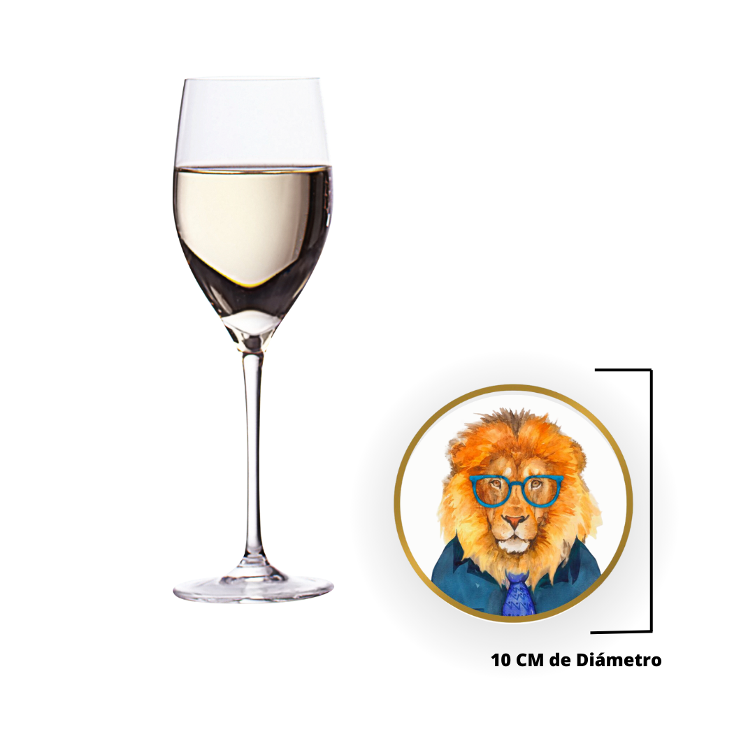 Bajoplatos De LEÓN BLUE GLASSES A-111