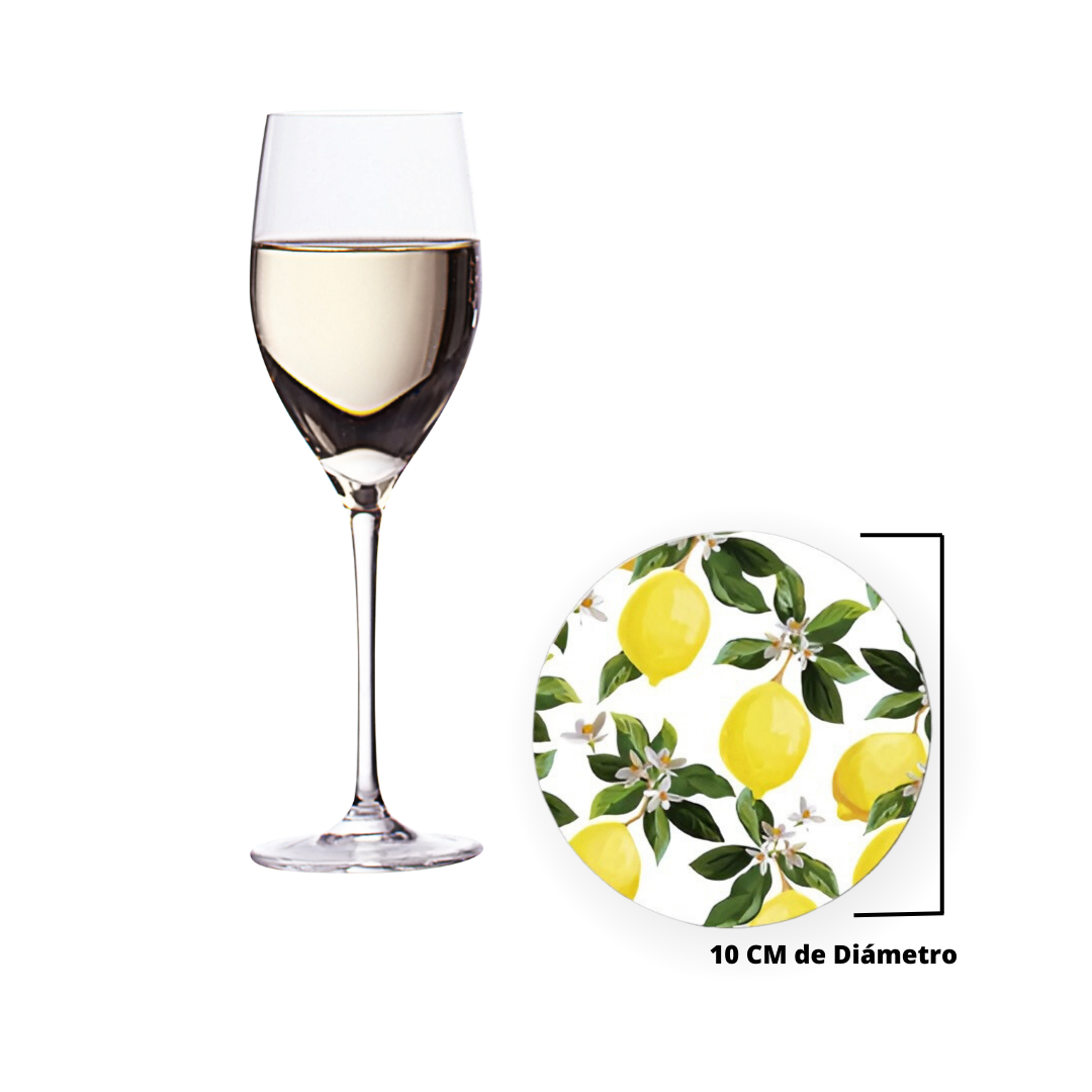 PortaPlatos Limones Amarillos A-002