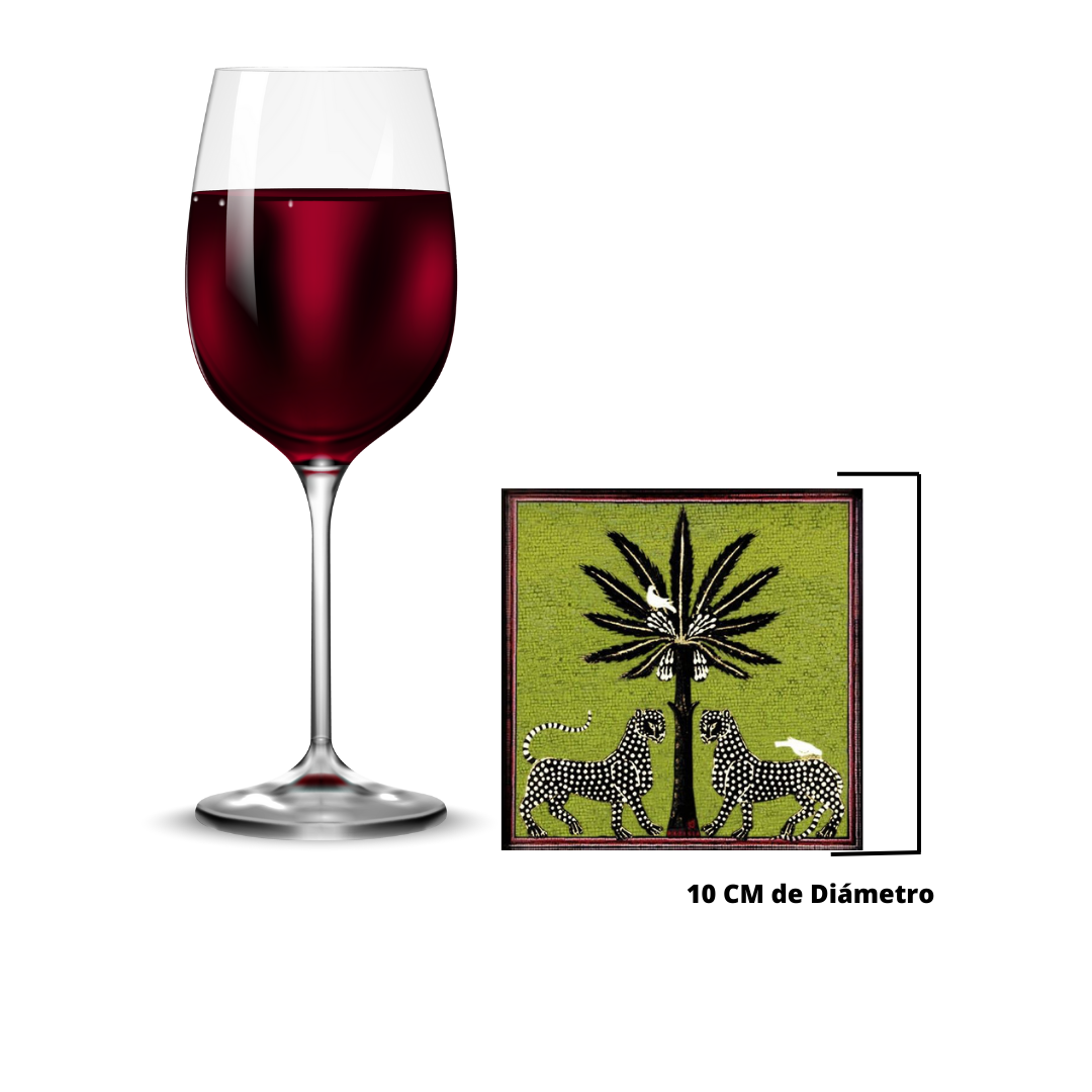 BAJOPLATO PALMERA SAHARA VERDE