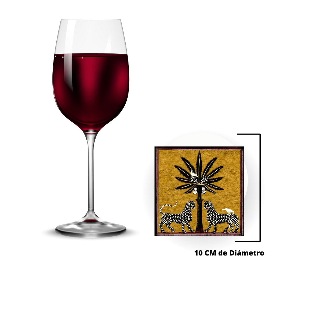 BAJOPLATO PALMERA DEL SAHARA MOSTAZA