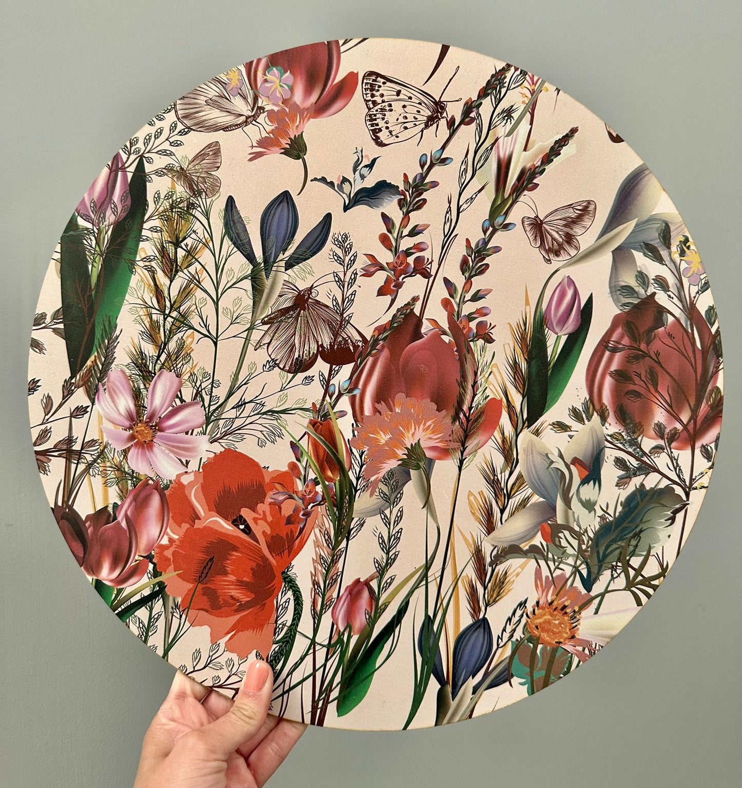Portaplatos Floral A-007