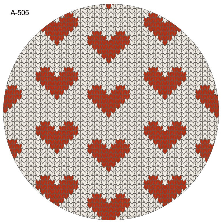 BAJOPLATO DE CORAZONES A-505