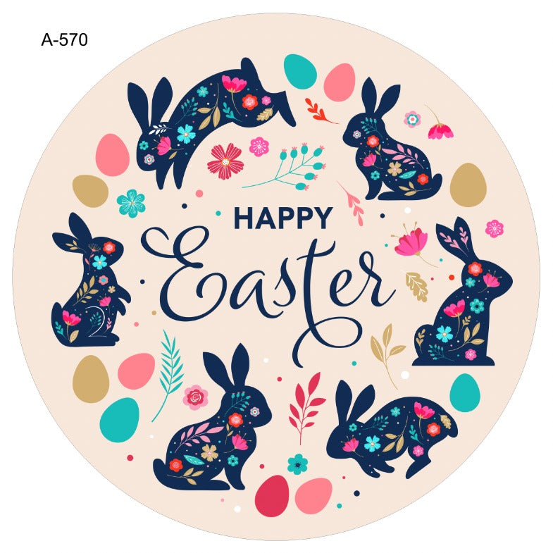 BAJOPLATO HAPPY EASTER A-570