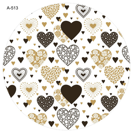 BAJOPLATO DE CORAZONES  A-513